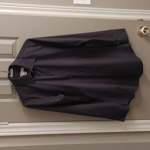 Pronto-Uomo Non Iron Gray Slim Fit Dress Shirt 32/33